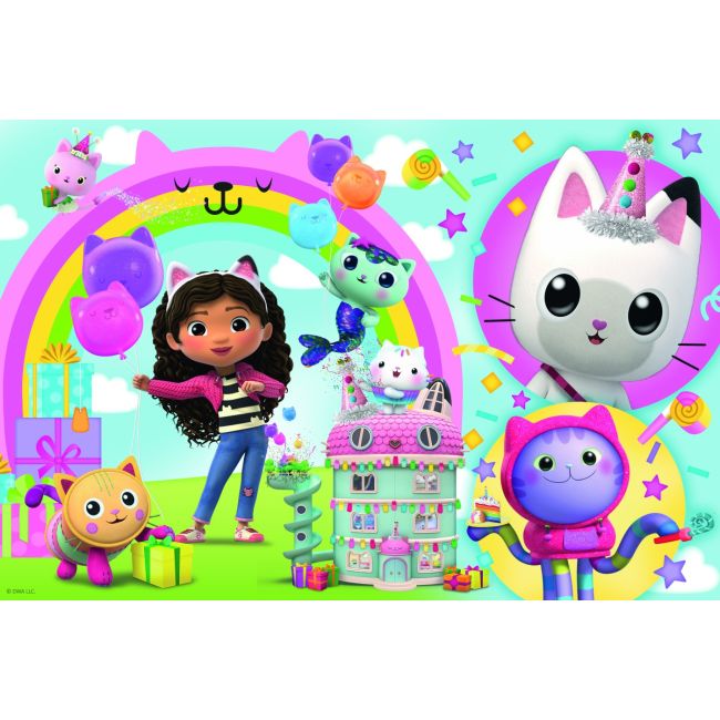 PUZZLE TREFL 24 MAXI GABBYS DOLLHOUSE CASA LUI GABBY VIV14353