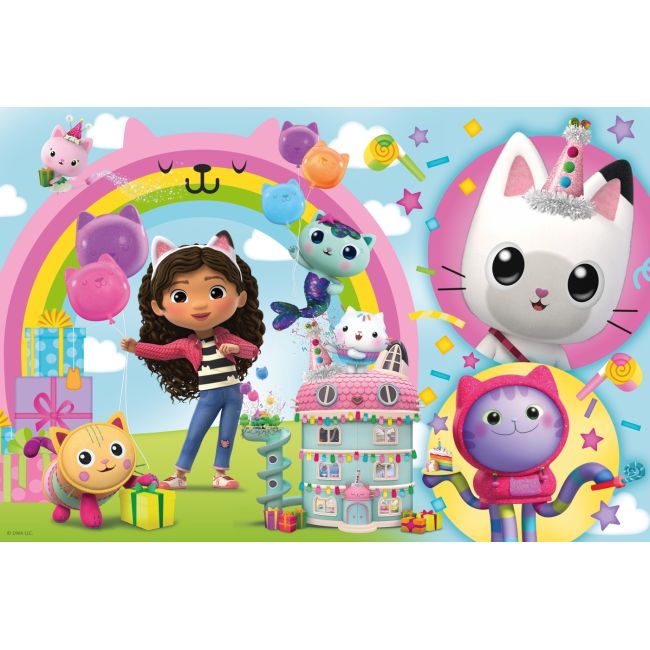 PUZZLE TREFL 24 MAXI GABBYS DOLLHOUSE CASA LUI GABBY VIV14353