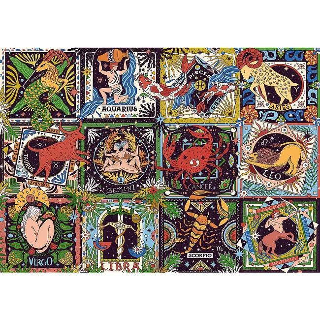 PUZZLE TREFL UFT 1000 SEMNE ZODIACALE VIV10752