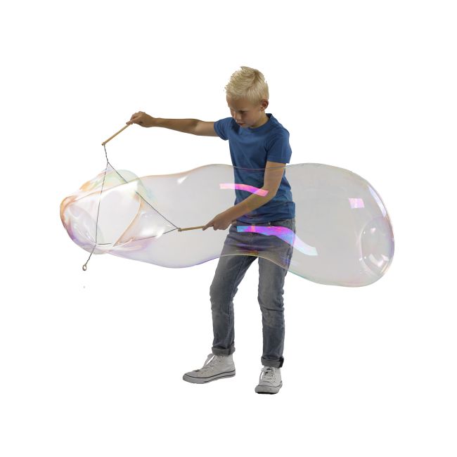 Set de facut baloane de sapun gingantice pentru copii