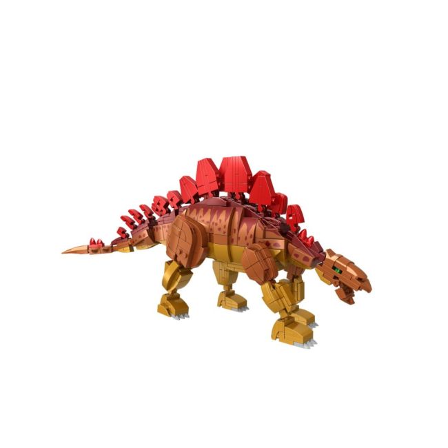 Dinozaur de jucarie - Set constructie Stegozaur (727 piese)
