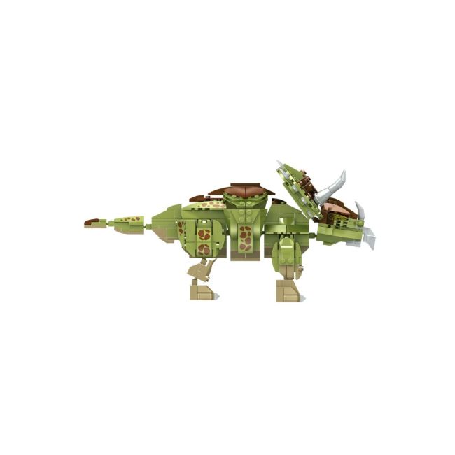 Dinozaur de jucarie - Set constructie Triceraptos (450 piese)