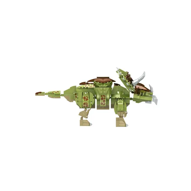 Dinozaur de jucarie - Set constructie Triceraptos (450 piese)