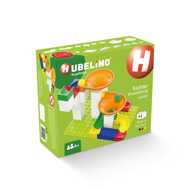 Jucarie copii Marble Run Hubelino - extensie twister (44 piese)