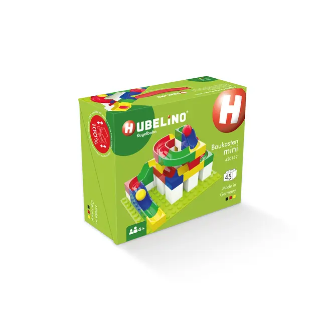 Jucarie de construit pentru copii Marble Run Hubelino (45 piese)