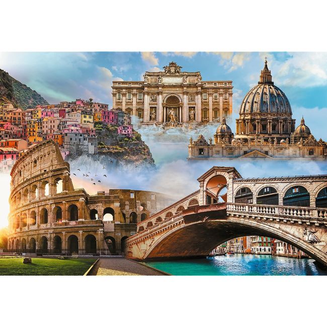 PUZZLE TREFL 1500 LOCURI FAVORITE DIN ITALIA VIV26203