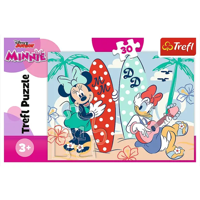 PUZZLE TREFL 30 MINNIE MINNIE LA PLAJA VIV18302