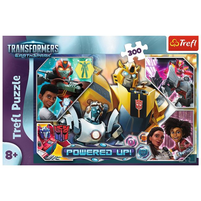 PUZZLE TREFL 300 TRANSFORMERS IN LUMEA ROBOTILOR VIV23024
