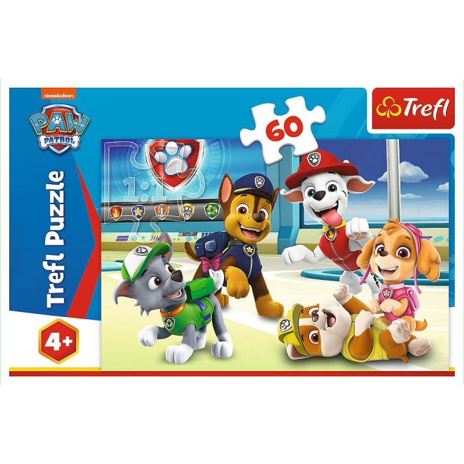 PUZZLE TREFL 60 PATRULA CATELUSILOR IN LUMEA CATEILOR VIV17392