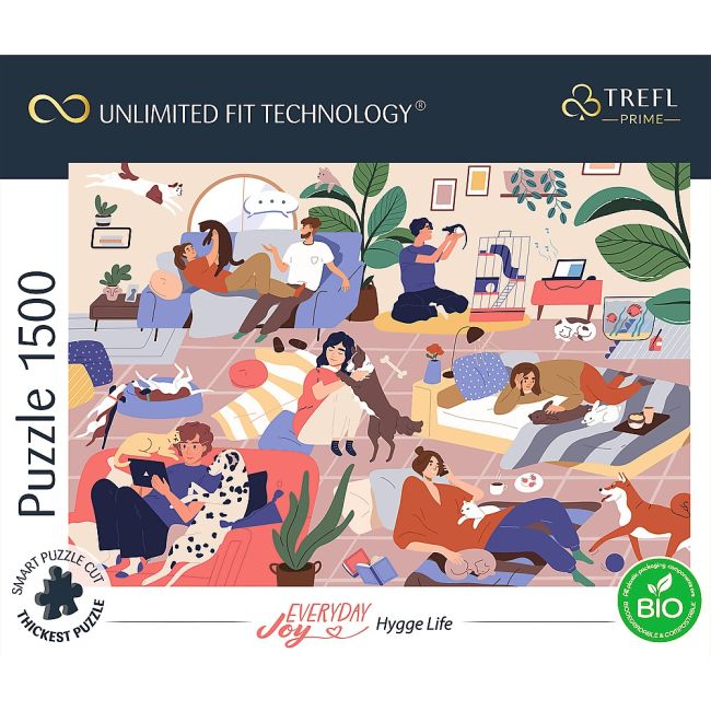 PUZZLE TREFL UFT 1500 IMBRATISARI ZILNICE VIV26206
