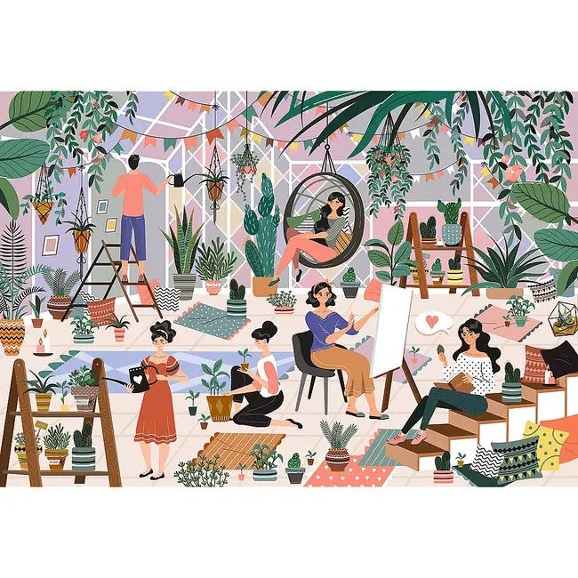 PUZZLE TREFL UFT 1500 VIBE BOTANIC VIV26205