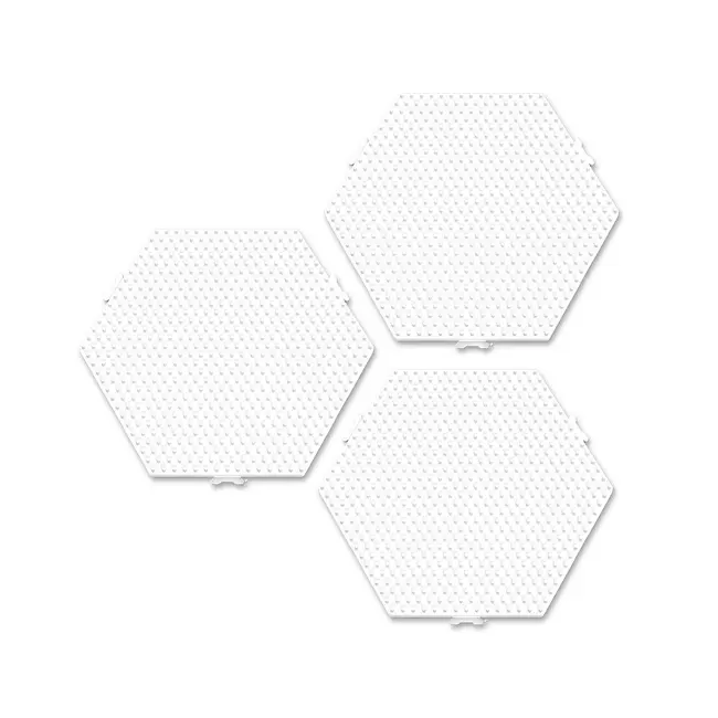 Set placi pentru margelele de calcat Beedz - 3 bucati hexagon