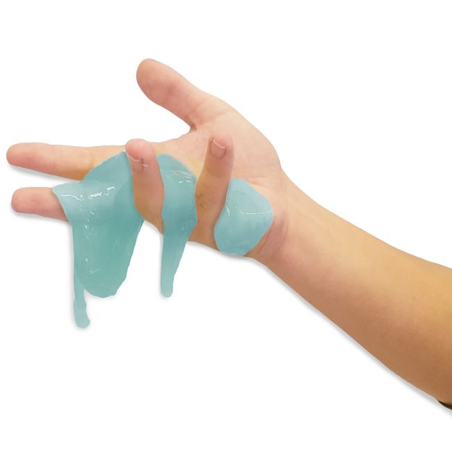 Slime pentru copii verde si albastru 200 gr