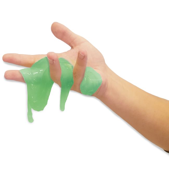 Slime pentru copii violet si verde 200 gr