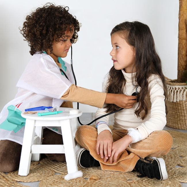 Trusa de doctor de jucarie cu accesorii, set mare