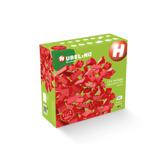 Blocuri de constructie acoperis Hubelino (124 piese)