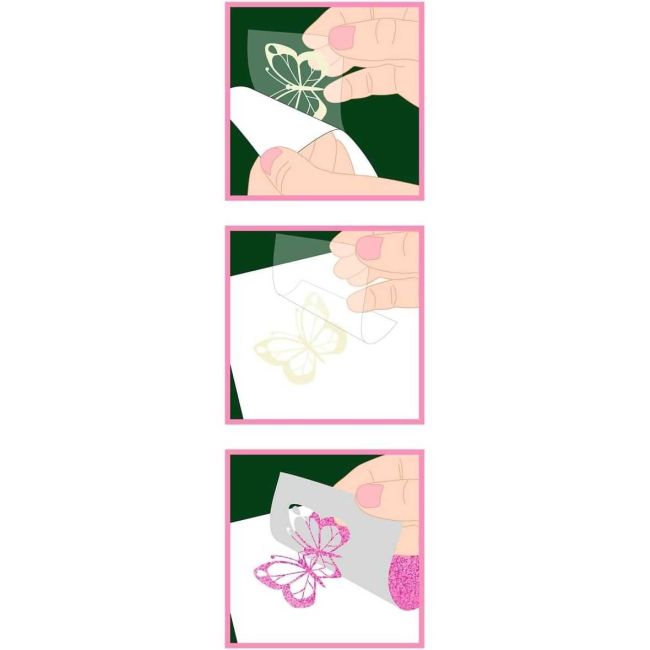 Carte de colorat TOPModel Stick and Shine Depesche PT12470 BBJPT12470_Initiala
