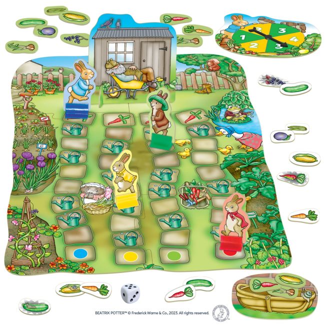 Joc de societate nu-l trezi pe dl mcgregor peter rabbit orwpr006