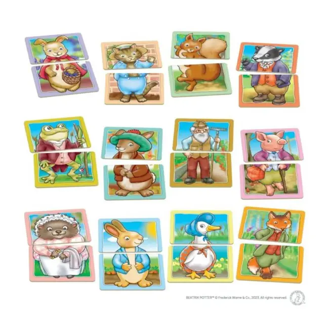 Joc educativ 2 in 1 peter rabbit orwpr001