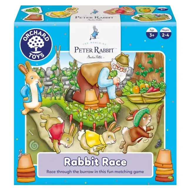 Joc educativ intrecerea iepurilor peter rabbit orwpr002