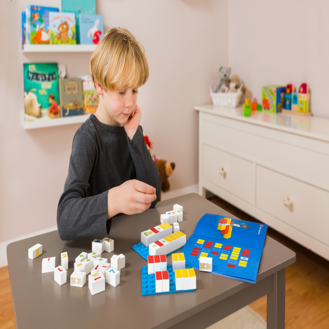 Joc educativ pentru copii de invatat numaratul si calculatul (120 piese)