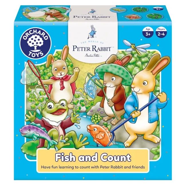 Joc educativ pescuieste si numara peter rabbit orwpr003
