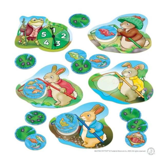 Joc educativ pescuieste si numara peter rabbit orwpr003
