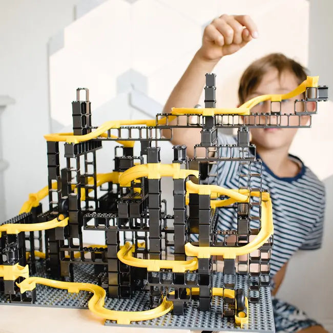 Jucarie Marble Run Pi set XL Hubelino (246 piese)