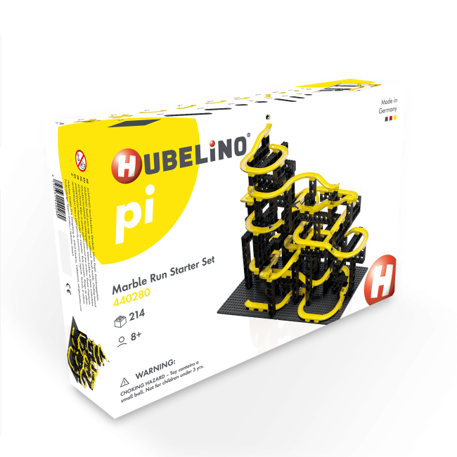 Jucarie copii Hubelino Marble Run Pi Starter Set (214 piese)