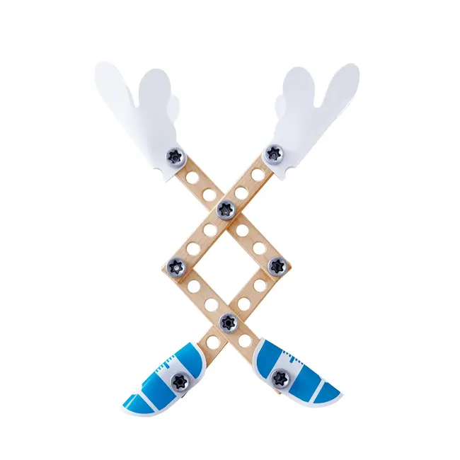 Jucarie din lemn - Set 3 experimente (37 piese)