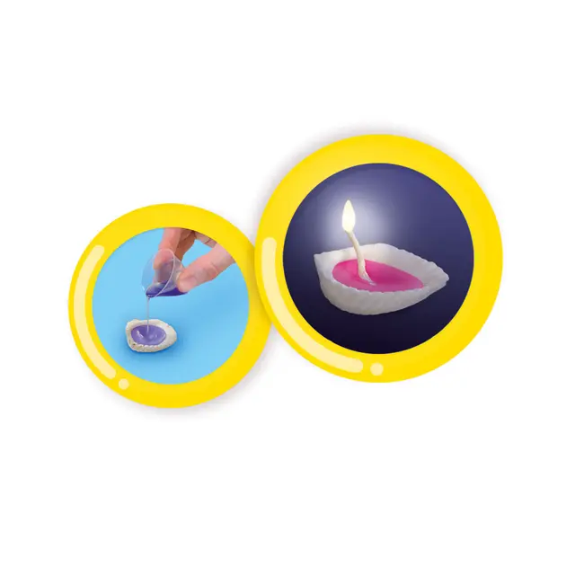 Set creativ - Lumanari in scoica