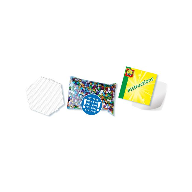 Set creativ - Margele de calcat cu Lumea dinozaurilor pentru copii