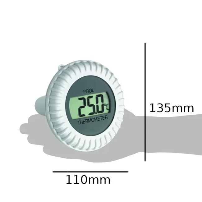 Transmitator wireless pentru temperatura si umiditate, cu senzor extern pentru temperatura apei din piscina, WEATHERHUB TFA 30.3310.02