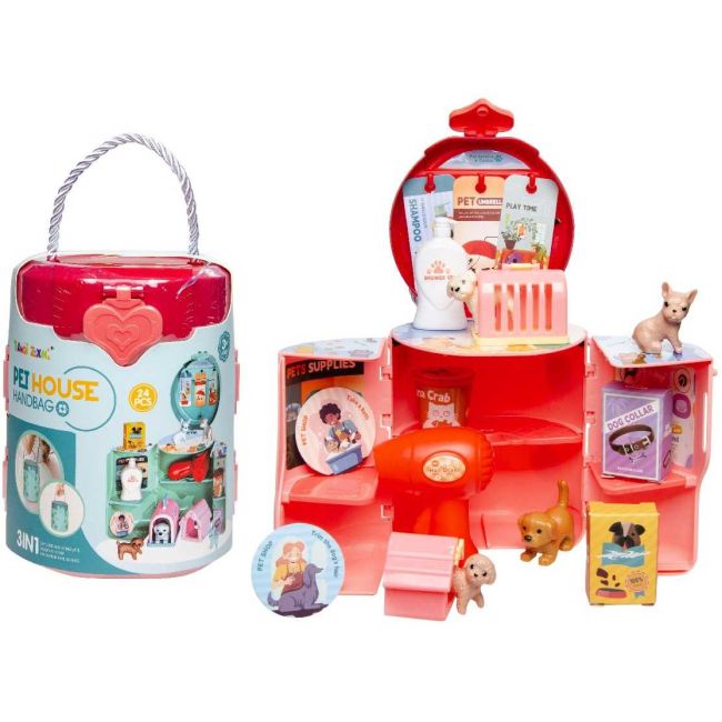 Geanta Casa pentru Animale 24 piese - 16x12 cm LG Imports LG1344 BBJLG1344_Initiala