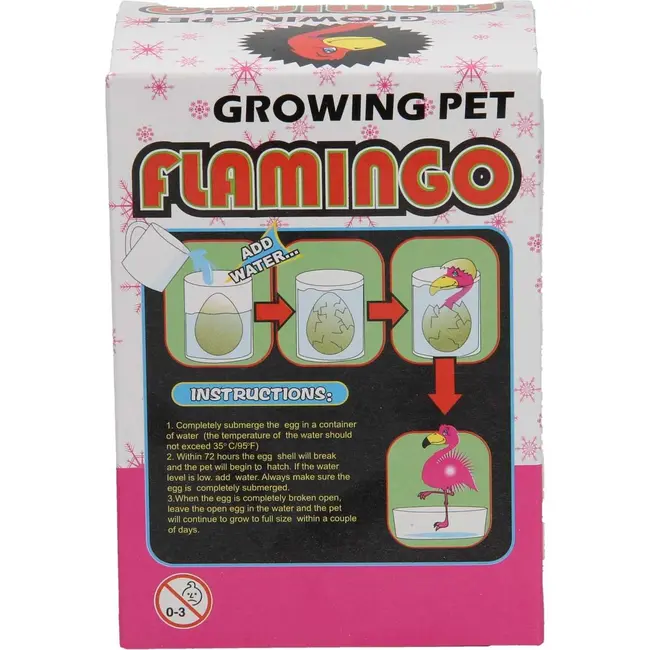 Jucarie Ou Flamingo care eclozeaza si creste in apa LG Imports LG9241 BBJLG9241_Initiala