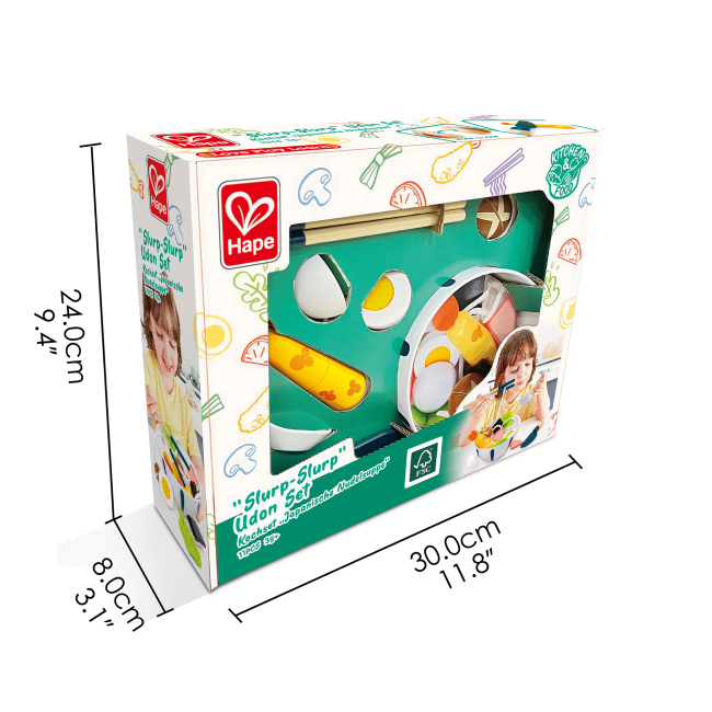Jucarie din lemn - Gatim taitei Udon