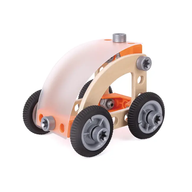 Jucarie din lemn - Set de constructie masini