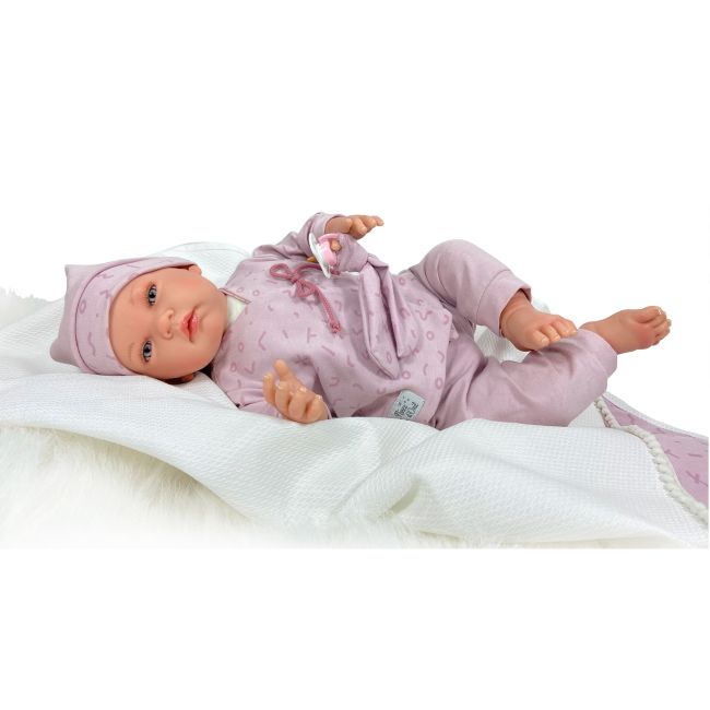 Papusa Nines D'Onil, Celia, nou-nascut, premium, cu miros de vanilie, 1700 gr, 48 cm