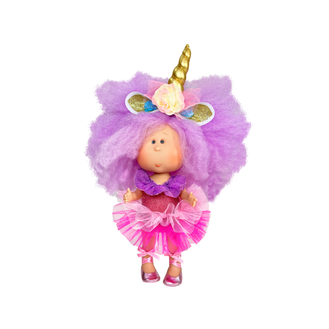 Papusa Nines D'Onil, Mia Unicorn, cu miros de vanilie, 30 cm