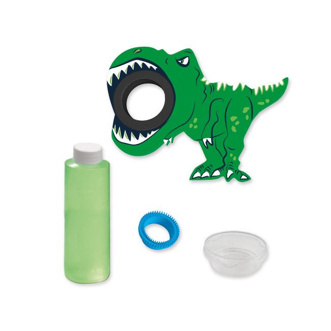 Set baloane de sapun cu jucarie in forma de dinozaur