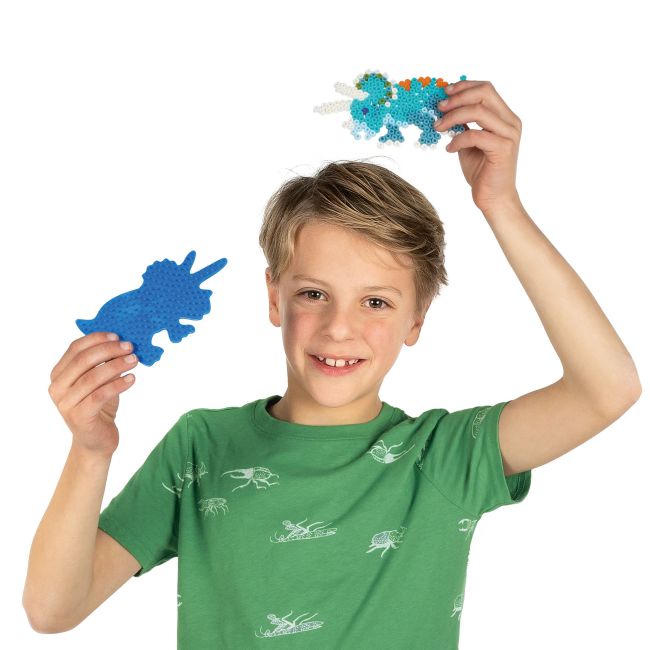 Set creativ Green Beedz – Margele de calcat Triceraptos