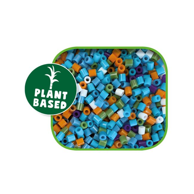 Set creativ Green Beedz – Margele de calcat Triceraptos