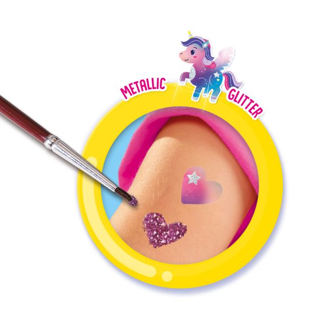 Set creativ copii - Tatuaje Unicorn galaxie