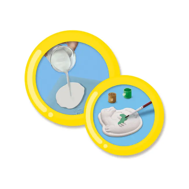 Set creativ mulaj si pictura - Dinozauri pui in oua