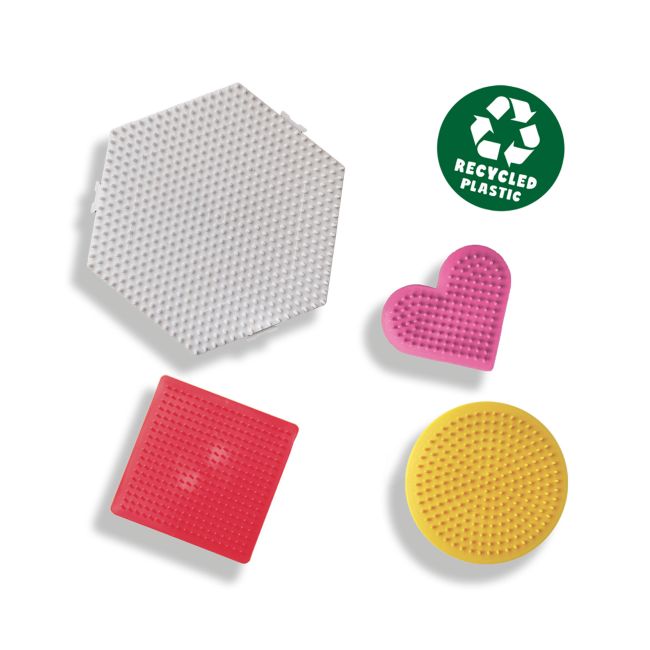 Set placi pentru margelele de calcat Green Beedz - 4 bucati