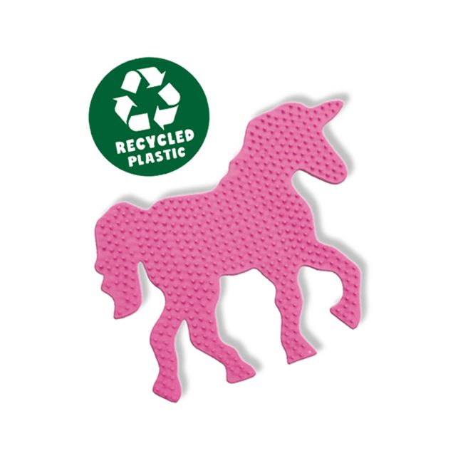 Set placi pentru margelele de calcat Green Beedz - Unicorn