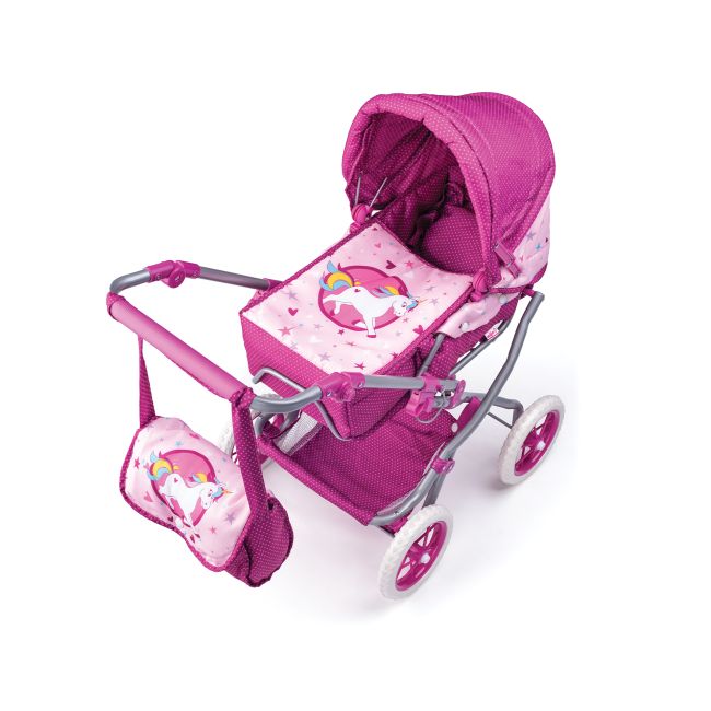 Carucior pentru papusi Unicorn - mare