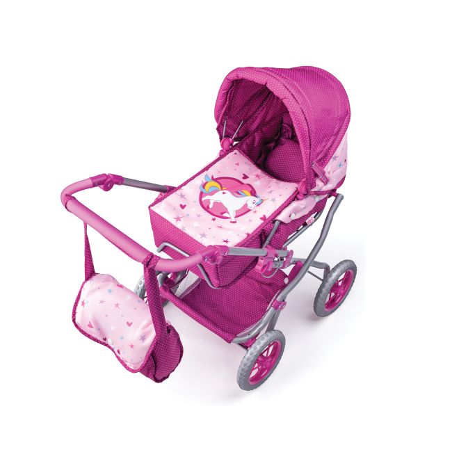 Carucior pentru papusi Unicorn - mare