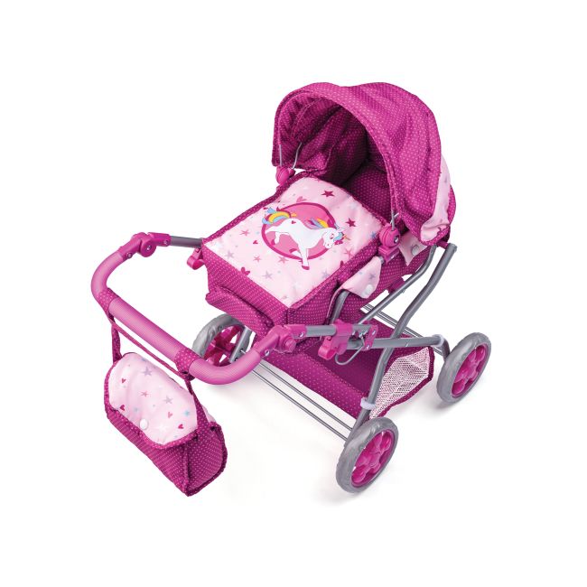 Carucior pentru papusi Unicorn - mic