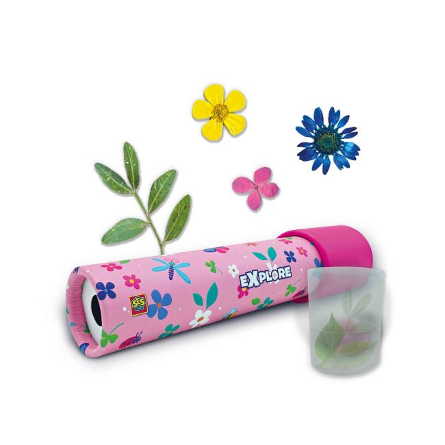 Set creativ - Decoreaza caleidoscop cu elemente din natura